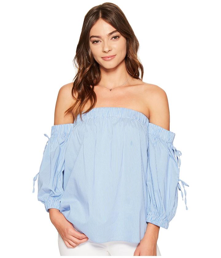 1.state - Off Shoulder Blouse W/ Ties