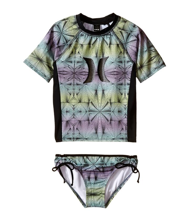 Hurley Kids - Fine Lines Surf Shirt Set