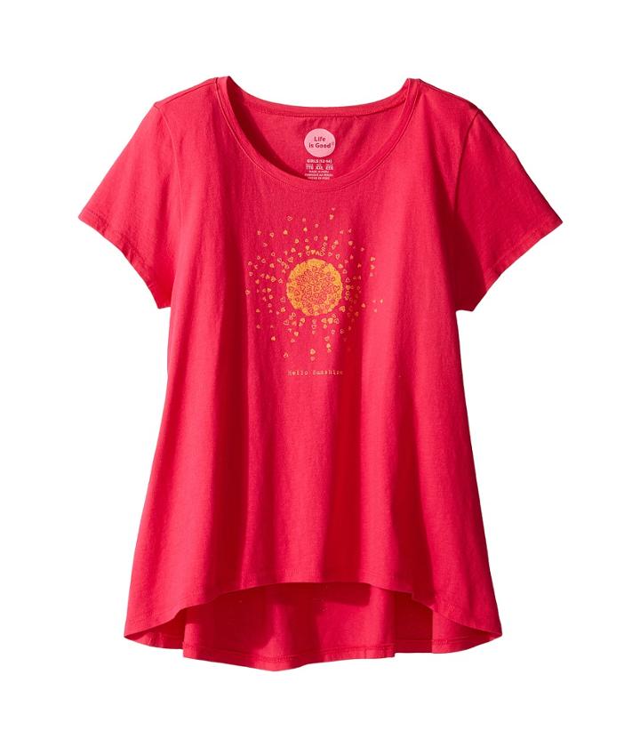 Life Is Good Kids - Hello Sun Scoop Neck Swing Tee
