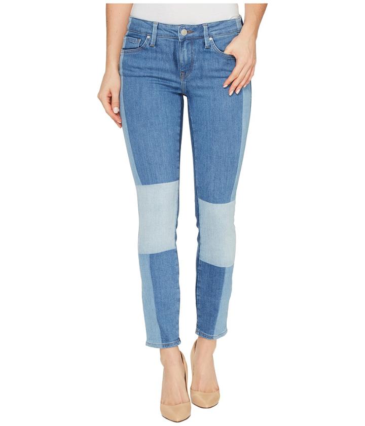 Mavi Jeans - Adriana Ankle Mid-rise Skinny In Indigo Blocking Icon