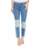 Mavi Jeans - Adriana Ankle Mid-rise Skinny In Indigo Blocking Icon