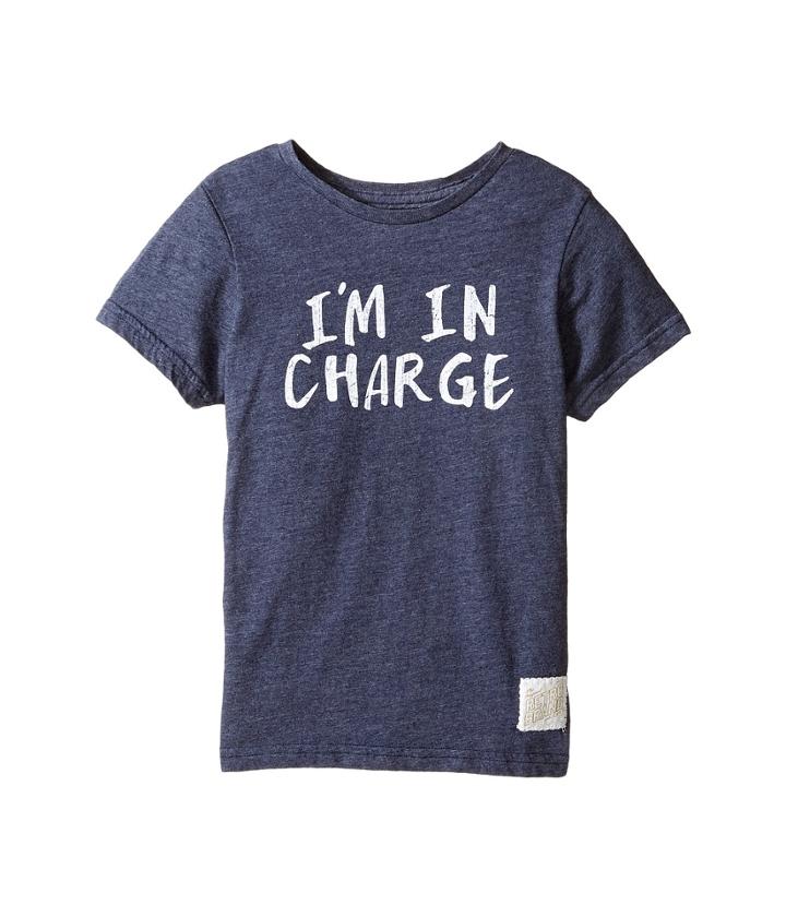 The Original Retro Brand Kids - I'm In Charge Short Sleeve Tri-blend Tee