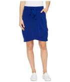 Mod-o-doc - Cotton Modal Spandex French Terry Crossover Hem Pull-on Skirt