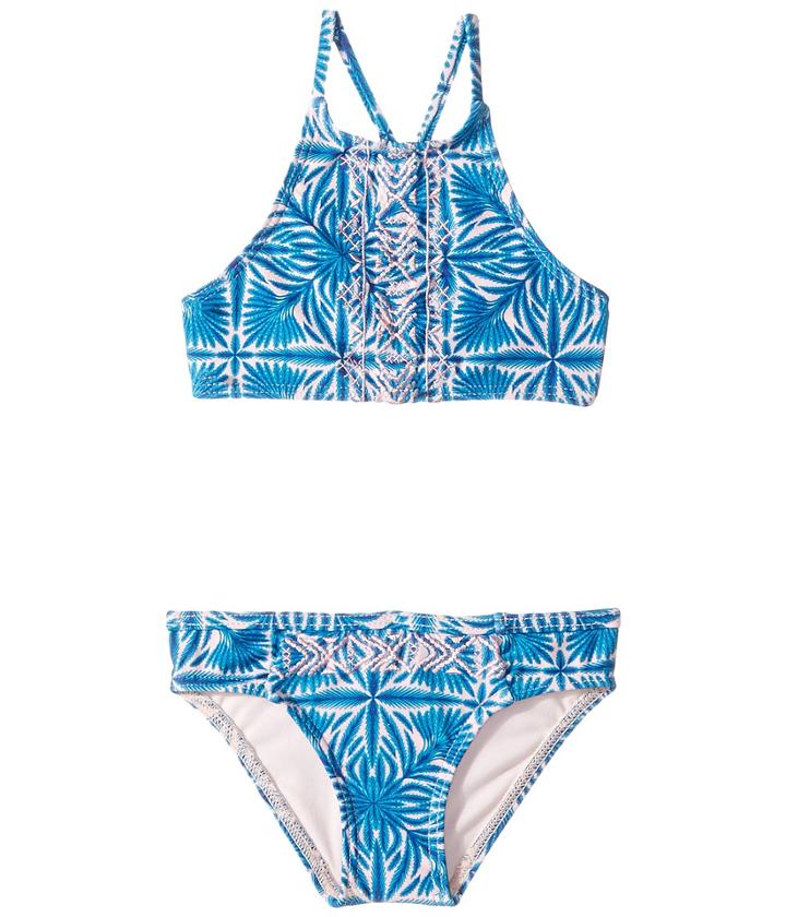 Roxy Kids - Sunny Dreams Teenie Wahine Crop Top Set