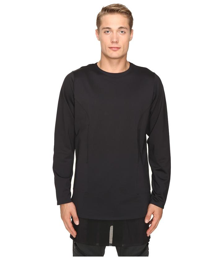 Adidas Y-3 By Yohji Yamamoto - Lux Ft Pure Long Sleeve T-shirt