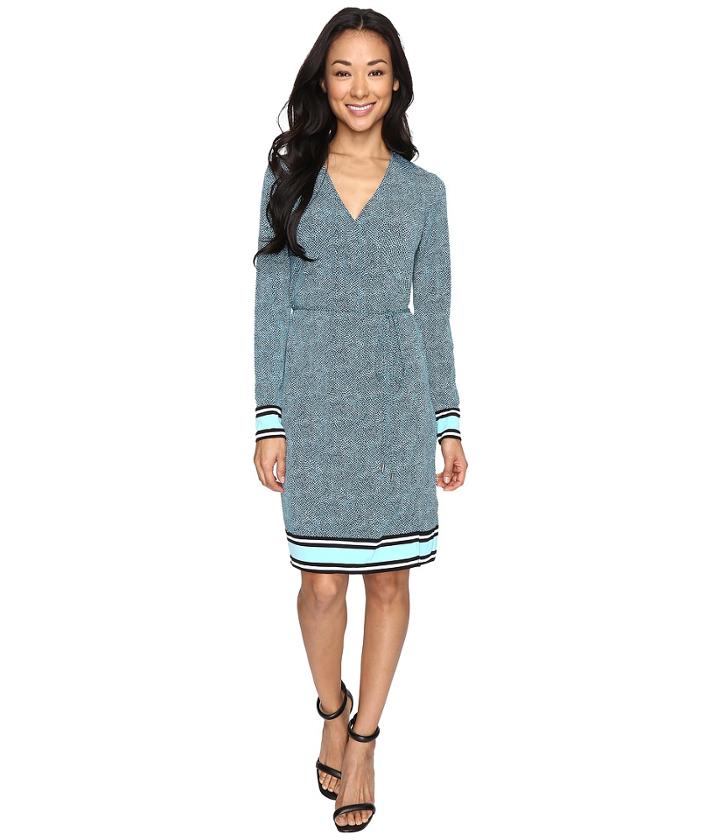 Michael Michael Kors - Stingray Border Wrap Dress