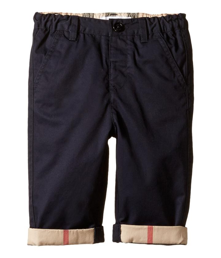 Burberry Kids - Trousers With Check Turn-up