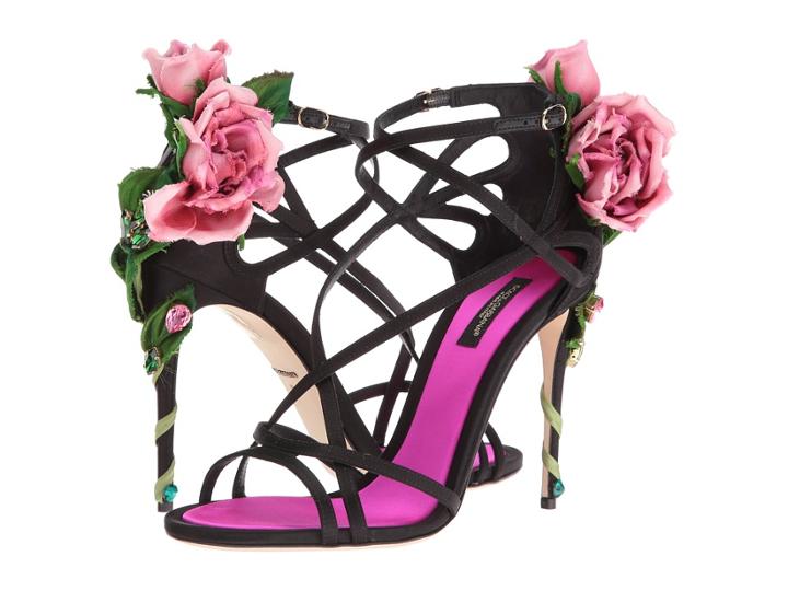Dolce &amp; Gabbana - Satin Keira Sandal