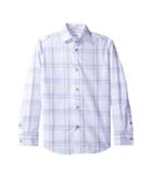 Calvin Klein Kids - Long Sleeve Echo Windowpane Shirt