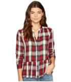 Splendid - Cropped Shirt With Fray