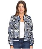Blank Nyc - Floral Bomber Jacket In Most Wanted