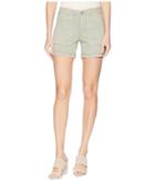 Tribal - Stretch Twill 5 Shorts With Patch Pocket In Aloe