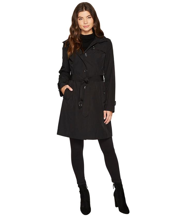 Michael Michael Kors - Button Front Hooded Trench M723089c