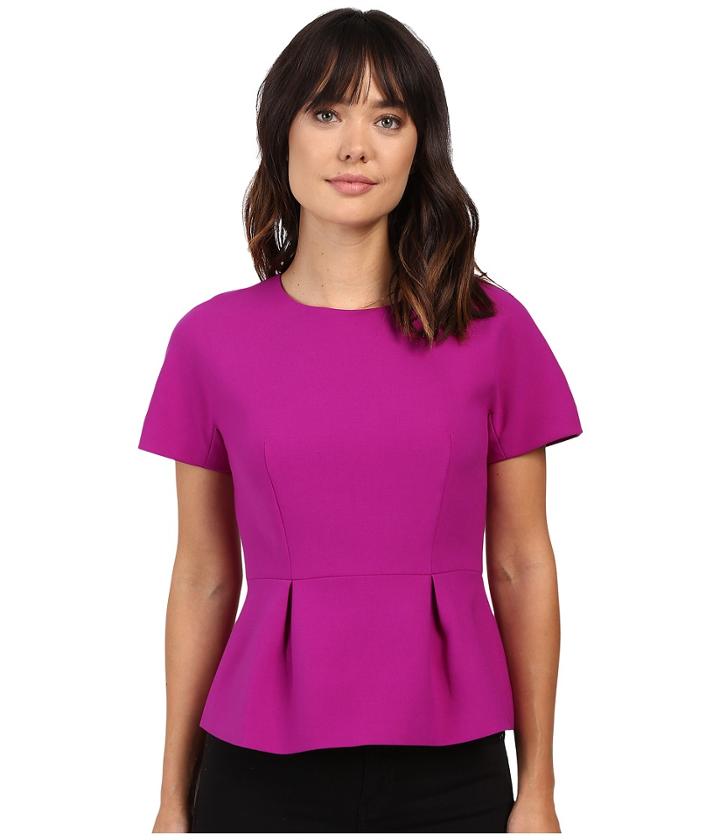 Ellen Tracy - Structured Peplum Top