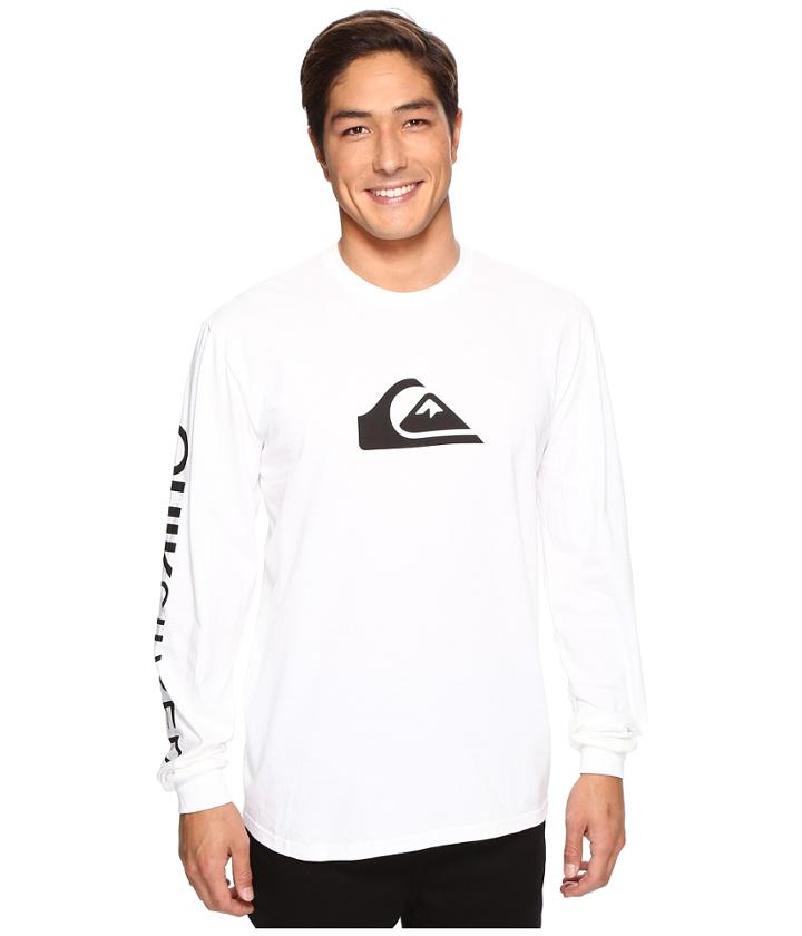 Quiksilver - Mountain Wave Logo Long Sleeve Tee