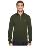 Lacoste - Rib Interlock 1/2 Zip