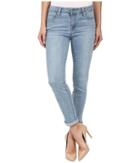 Liverpool - Cami Crop Jeans In Belmont Beach Blue