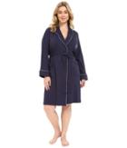 Lauren Ralph Lauren - Plus Size Essentials Quilted Collar And Cuff Robe