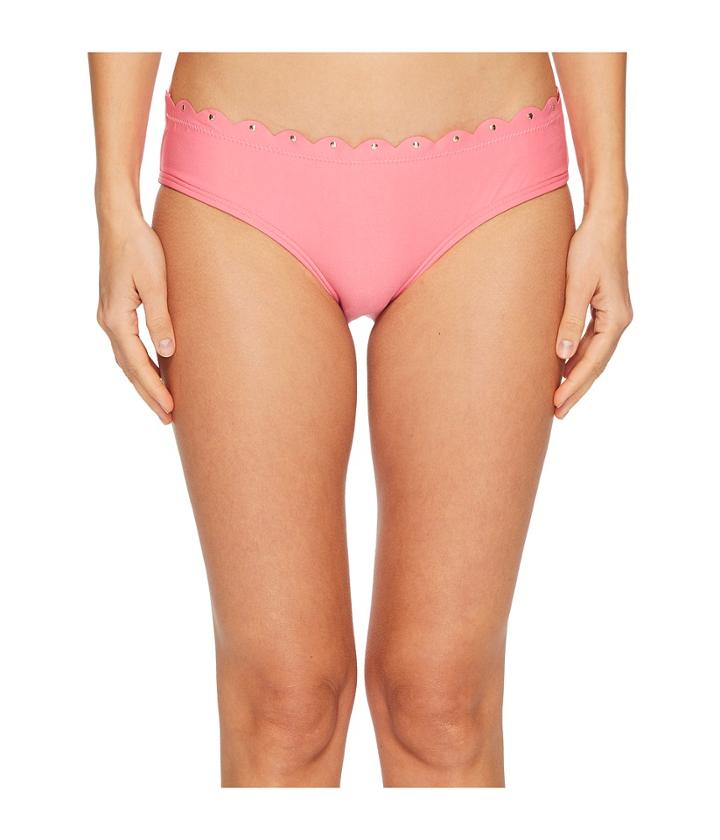 Kate Spade New York - Morro Bay #69 Scalloped Hipster Bikini Bottom