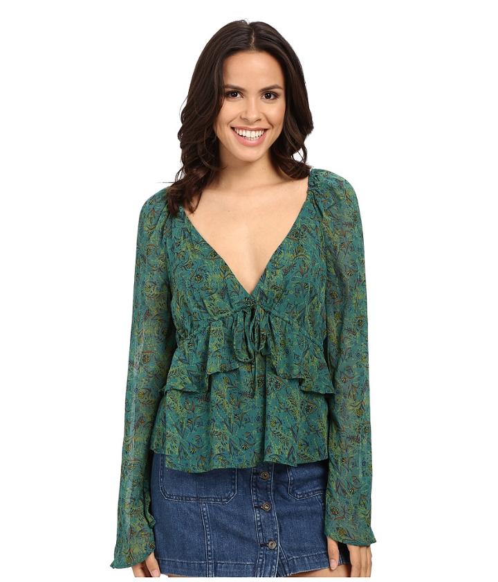 Free People - Uptown Bell Sleeve Top