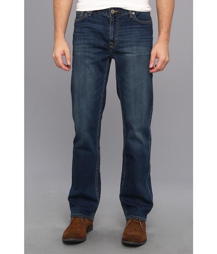 Calvin Klein Jeans Straight Denim In Authentic Blue