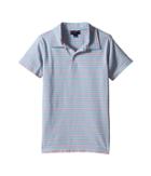 Oscar De La Renta - Striped Short Sleeve Polo