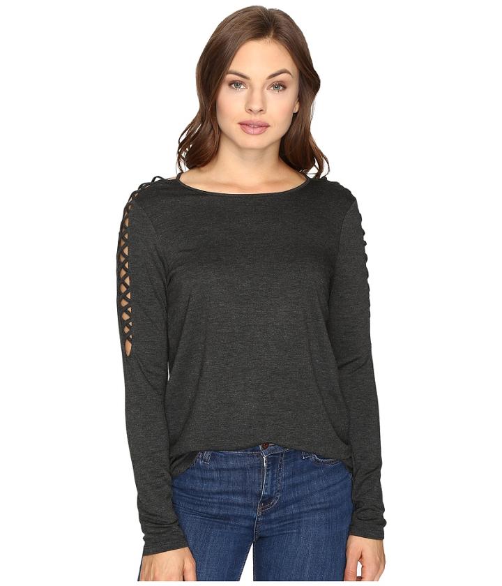 Kensie - Drapey French Terry Sweatshirt Ksdk3421