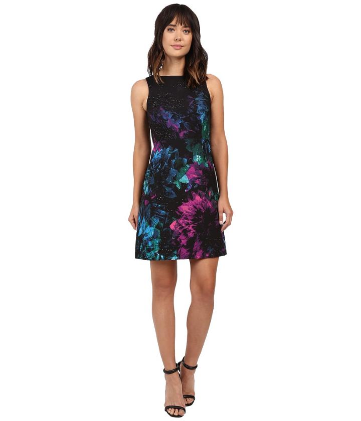 Ellen Tracy - Fitted A-line Dress