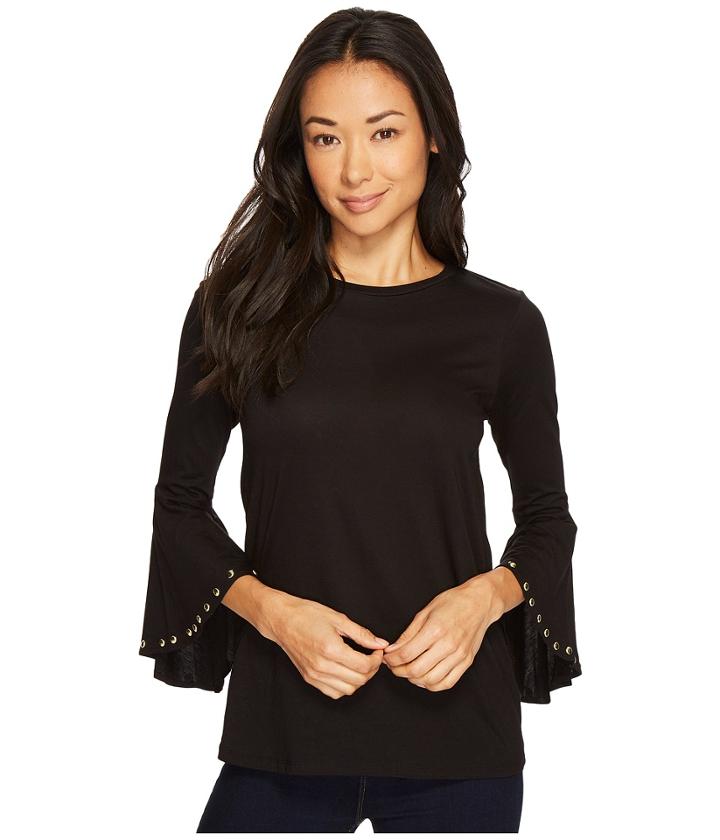 Michael Michael Kors - Hi-low Flutter Sleeve Top