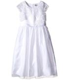 Us Angels - Cap Sleeve Lace Mock Bolero W/ Full Skirt