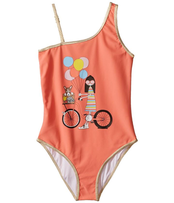 Little Marc Jacobs - Ms Marc Graphic Swimsuit