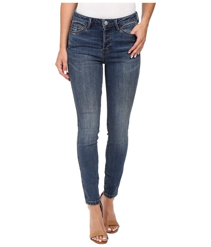 Free People - Payton High Rise Skinny In Denim Blue