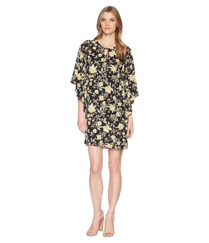 B Collection By Bobeau - Morna Ruffle Sleeve Dress