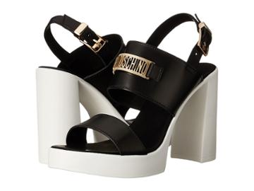 Love Moschino - Chunky-heel Sandal W/ Moschino Logo