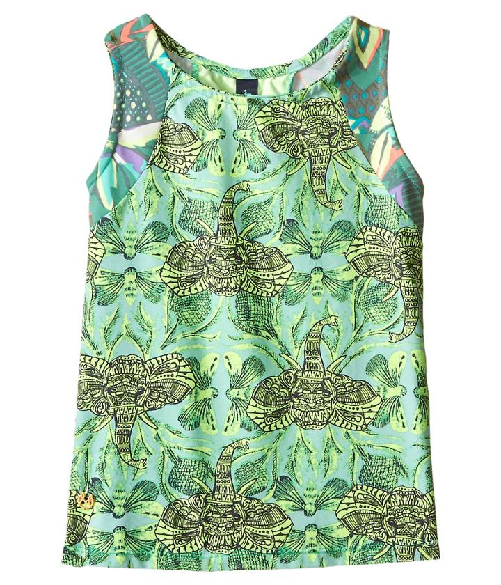 Maaji Kids - Lime Waterfalls Sleeveless Rashguard