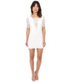 Brigitte Bailey - Jennifer Crochet Lace Detail Mini Dress