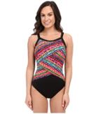 Miraclesuit - Night Lights Color Block High Neck One-piece