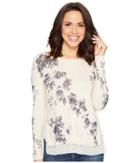 Lucky Brand - Placed Floral Pullover Sweater