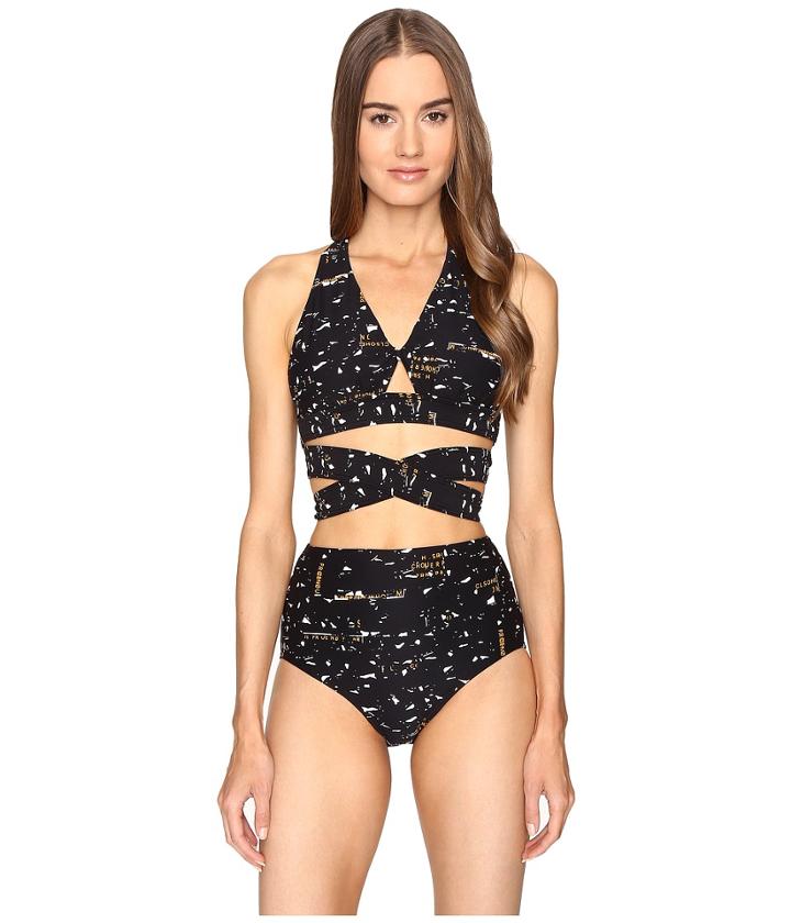 Proenza Schouler - Wrap High Waist Bikini Set