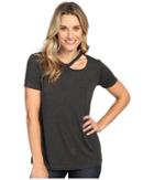 Allen Allen - Short Sleeve Cut Shoulder