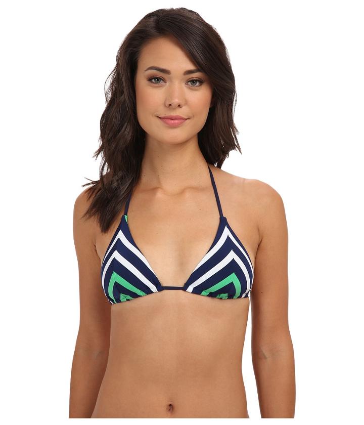 Vitamin A Swimwear - Natalie Miter Stripe Halter