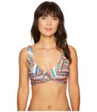 Becca By Rebecca Virtue - Tapestry Wrap Top