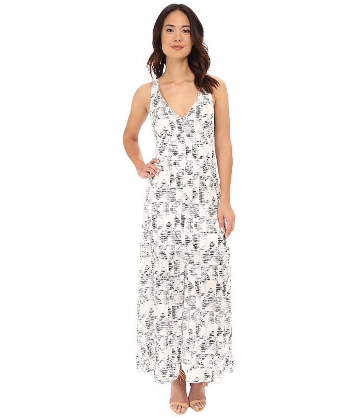 Bb Dakota - Zana Shards Printed Hammered Crepe Maxi