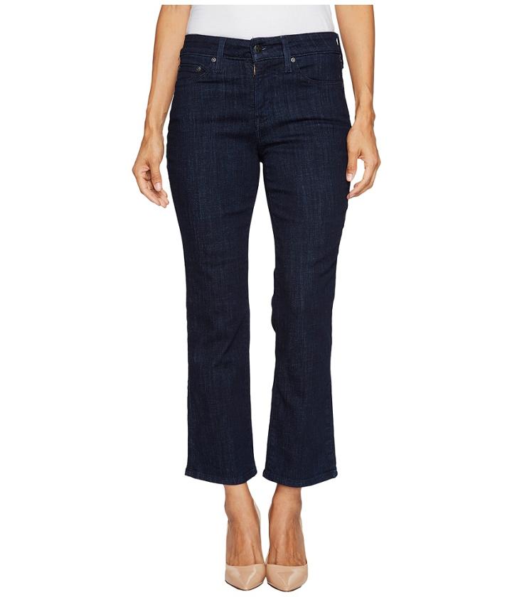 Nydj Petite - Petite Marilyn Straight Jeans In Crosshatch Denim In Rambard