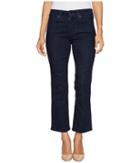 Nydj Petite - Petite Marilyn Straight Jeans In Crosshatch Denim In Rambard