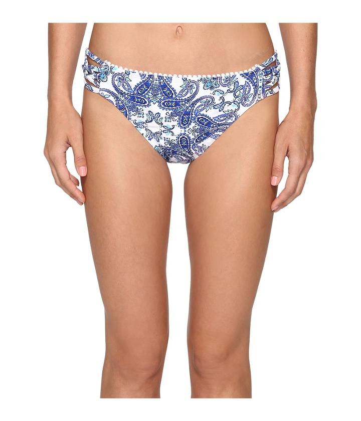 Bleu Rod Beattie - Driving Miss Paisley Lattice Side Hipster Bottom