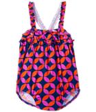 Hatley Kids - Graphic Lifesavers Ruffle One-piece Swimsuit