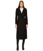 Diane Von Furstenberg - Ruby 48 Wool Twill Long Single Coat