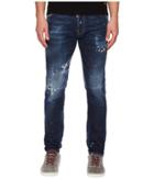 Dsquared2 - Dark Red Spray Wash Cool Guy Jeans
