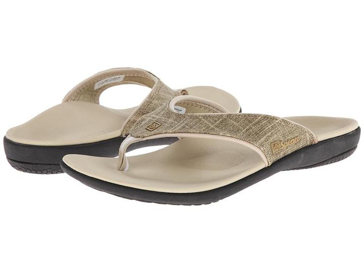 Spenco Yumi Gold Canvas